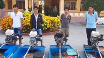 Bắt quả tang 6 đối tượng dùng điện bắt cá ở Bạc Liêu