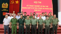 Hội thi kỹ thuật nghiệp vụ mật mã mạng cấp II cơ yếu CAND năm 2017