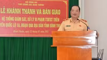 Bàn giao hệ thống camera giám sát trên QL1A đoạn qua Bình Thuận