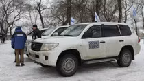 Xe phái đoàn OSCE bị dính mìn ở miền Đông Ukraina