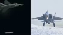 Máy bay chiến đấu MiG-31 bắn thử thành công tên lửa siêu thanh Kinzhal
