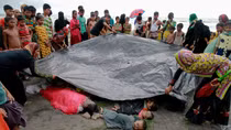 Lật thuyền gần Bangladesh, 46 người Myanmar tử vong