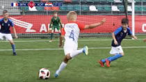 Hình ảnh đáng yêu của thiếu nhi Nga tái hiện trận Chung kết World Cup