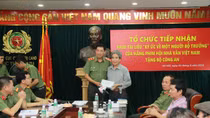 Lễ tiếp nhận bộ phim về cố Bộ trưởng Bùi Thiện Ngộ