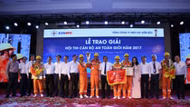 Trao giải cuộc thi "Cán bộ an toàn giỏi" Tổng Công ty Điện lực miền Bắc