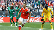 “Gấu” Nga gầm vang trận mở màn World Cup 2018