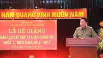 Bế giảng lớp cao cấp lý luận chính trị đầu tiên do lực lượng Công an đào tạo