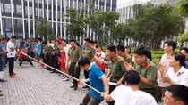 Đoàn Thanh niên Tổng cục Chính trị CAND tổ chức Giải Bóng chuyền và Kéo co