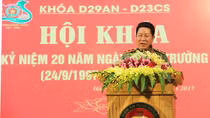 Lễ kỉ niệm 20 năm ngày khóa D29 nhập trường