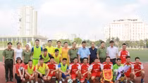 Giao lưu thể thao, VHVN giữa Cục Công tác Chính trị và Công an TP. Hà Nội