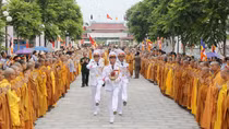 Lễ rước chân linh anh hùng liệt sĩ từ 6 nghĩa trang về bát hương liệt sĩ toàn quốc