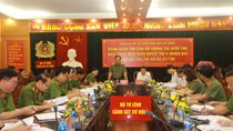 Đoàn kiểm tra Bộ Chính trị làm việc với Bộ Tư lệnh CSCĐ