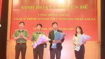 Tuổi trẻ Công an phát huy vai trò xung kích trong hội nhập quốc tế