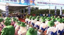 Hơn 300 thanh niên các nước Đông Nam Á và Nhật Bản thăm TP Hồ Chí Minh