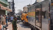 Bất cẩn, nữ sinh bị xe thùng xe trộn bê tông cán tử vong