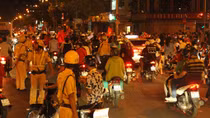 CSGT xuyên đêm chống tụ tập “đi bão”