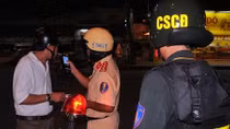 CSGT TP Hồ Chí Minh xử lý 100 trường hợp vi phạm nồng độ cồn mỗi ngày