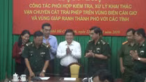 Phối hợp hiệu quả, mạnh tay xử lý "cát tặc"
