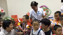 Nghẹn lòng đón Tết Trung thu sớm với bệnh nhi tan máu bẩm sinh 