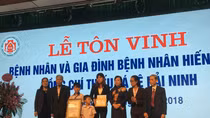 Tôn vinh Thiếu tá Lê Hải Ninh và gia đình anh khi đã hiến tạng cứu sống 6 người