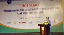Quản lý chất lượng xét nghiệm góp phần nâng cao chất lượng điều trị
