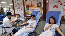 Thêm 3.000 đơn vị máu trong 3 ngày qua
