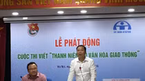 Phát động cuộc thi viết “Thanh niên với văn hoá giao thông” 