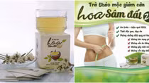 Phát hiện chất cấm Sibutramin trong trà giảm cân