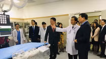 Khai trương phòng cấp cứu có hệ thống máy trị giá hơn 1 triệu USD