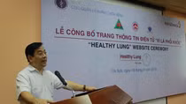 Ra mắt trang tin điện tử "Vì lá phổi khỏe”