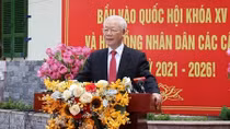 Tổng Bí thư: Mong đại biểu được bầu xứng đáng với đồng bào, với Tổ quốc