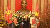 Hai đồng chí Tô Lâm và Lương Cường được phong hàm Đại tướng