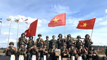 Đội tuyển Công binh Việt Nam bảo vệ thành công Huy chương Đồng