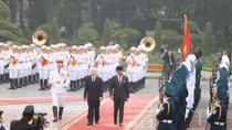 Tổng Bí thư, Chủ tịch nước chủ trì lễ đón Quốc vương Brunei Darussalam