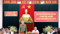 Bộ trưởng Tô Lâm làm việc với Ban Thường vụ Tỉnh uỷ Kon Tum