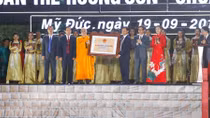 Chùa Hương nhận Bằng di tích Quốc gia đặc biệt