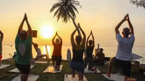 Ngày Quốc tế Yoga 2020 được tổ chức ở vịnh Hạ Long