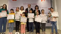 Trao giải cuộc thi vẽ "Đan Mạch trong mắt em 2020"