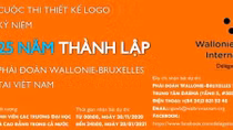 Thi thiết kế logo kỷ niệm ngày thành lập Phái đoàn Wallonie-Bruxelles tại Việt Nam