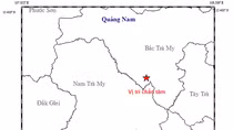Lại xảy ra động đất tại Bắc Trà My
