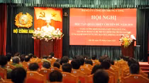 Bộ Công an tổ chức hội nghị học tập, quán triệt Chuyên đề năm 2020