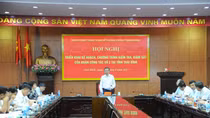 Đoàn công tác Trung ương kiểm tra phòng, chống tham nhũng tại Thái Bình