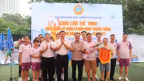 Sôi nổi Giao lưu thể thao chào mừng Kỷ niệm 72 năm Ngày Truyền thống Tòa án nhân dân