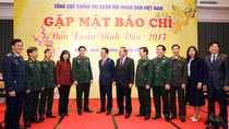 Tổng cục Chính trị QĐND gặp mặt báo chí đầu Xuân Đinh Dậu