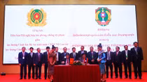Việt Nam và Lào tăng cường hợp tác phòng chống tội phạm