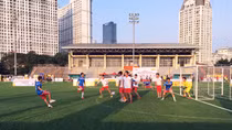Sôi nổi các trận đấu khai mạc Giải bóng đá Press Cup 2019