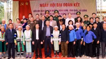 Bộ trưởng Tô Lâm dự “Ngày hội Đại đoàn kết toàn dân tộc” tại Cao Bằng
