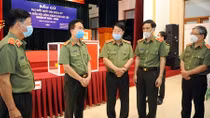Thứ trưởng Bùi Văn Nam kiểm tra công tác chuẩn bị bầu cử tại cơ quan Bộ Công an