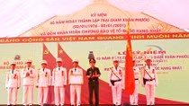 Trại giam Xuân Phước đón nhận Huân chương Bảo vệ Tổ quốc hạng Nhất