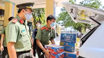  Tuổi trẻ Công an Ninh Thuận tiếp sức cho tuyến đầu chống dịch